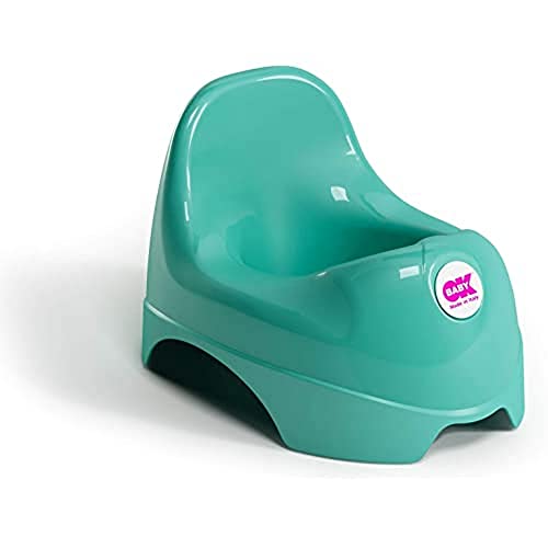 OKBABY Relax Vasino per Bambini con Seduta Ergonomica e Schienale Rialzato, Turchese, 0.46 kilograms, 0, 1