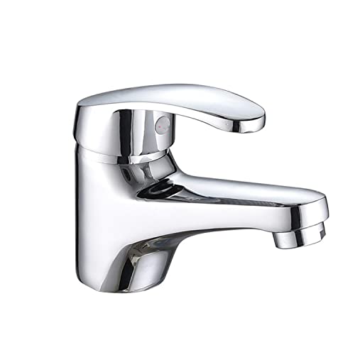 Rubinetto da Bagno, Lavandino ANMECS Miscelatore Monocomando Lavabo Rubinetto da Bagno Cromo AN62927