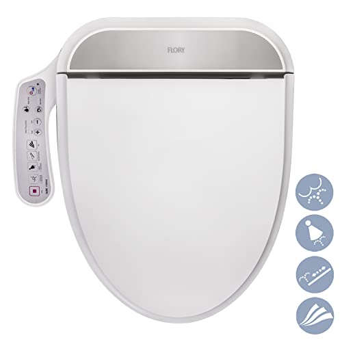R FLORY FDB300 Smart Bidet Sedile riscaldato acqua lavaggio risparmio energetico bidet elettrico Bidet Spray WC Giappone Toilet (Normal-EU)
