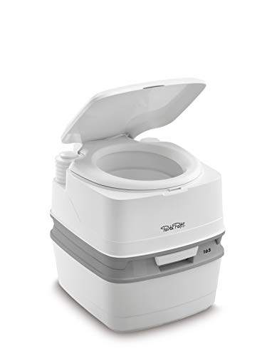 Thetford 92806 Porta Potti 165 WC portatile, Bianco/Grigio chiaro