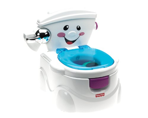 Fisher-Price La Mia Prima Toilette, Vasino per Bambini con 2 Diverse modalità di Utilizzo e Tanti Dettagli Realistici, P4328
