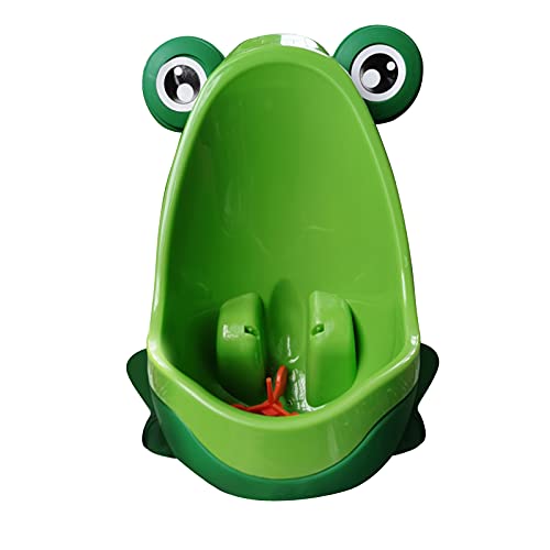 Generic Piccolo bambino toilette rana vasino orinatoio alzarsi pee wee allenamento - verde