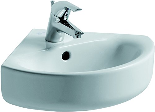 Ideal Standard, E713601 Connect angolo dell'arco Lavarsi le mani 45 cm Bianco, B00G582MZC