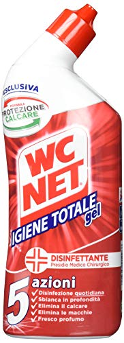 Wc Net - Pulitore Liquido, Igiene Totale Gel, 5 Azioni - 6 pezzi da 700 ml [4200 ml]