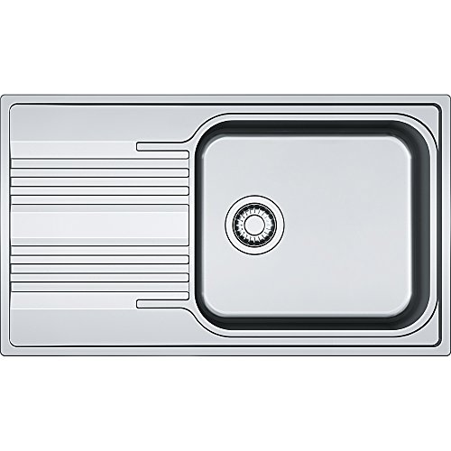 Franke 101.0368.321 in Acciaio Inox di Seta per lavello da Cucina – Grigio, Grey