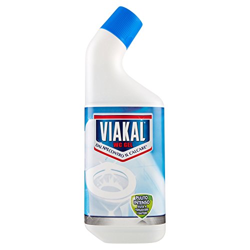 Viakal - WC Gel, Contro il Calcare - 3 pezzi da 750 ml [2250 ml]