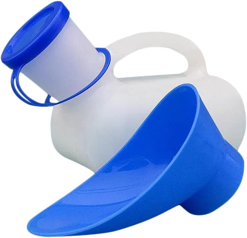 sigaer Pappagallo per urina, unisex, 1000 ml, portatile, da usare in viaggio e in campeggio