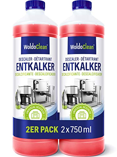 Decalcificante liquido per macchina da caffè automatica, macchine da caffè automatiche – con indicatore di colore 750 ml 2x 750ml